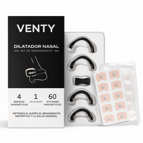 VENTY® - Tiras Nasales Magnéticas